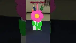 💞cute penholder making 💞#shorts #craftyhome #diycraft #penholder #craft #simplecraft💞