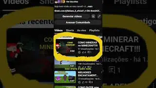 Learn to mine in Minecraft(Aprenda a minerar no minecraft) #fy #minecraft#shortsviral