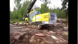 Atlas Copco ROC D7C Test drilling