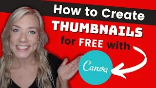 Как создать значок YouTube БЕСПЛАТНО: руководство по Canva | Продаваемые навыки