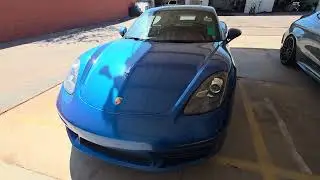 2017 Porsche Cayman 718 vacuum leaks and the boost control solenoid 