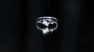 Natural Diamond Minimal Promise Ring