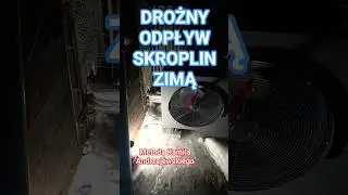 drożny odpływ skroplin z pompy zimą metoda Kamila Andrzejewskiego 😁😁😍😍😍