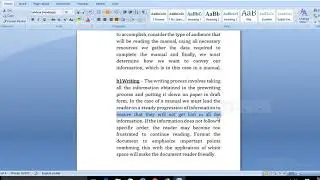 TECH. COMM  CS- IV SEM- TECHNICAL WRITING PROCESS- RAHUL