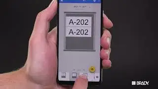 Brady M211 Label Printer - How To Create Sequence Labels