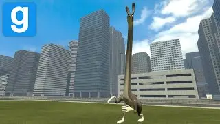 HUMANOID RABBIT BUT HES LONG! - Garry's Mod Sandbox
