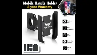 Bike Mobile Holder || Handle Fitting || Bike Ke handle pr Aasani se lag jayga