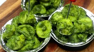 कानपुर की फ़ेमस डिश धनिया वाले आलू | Dhaniya Wale Aloo | Dhaniya Ke Aloo | Chutney Wale Aloo