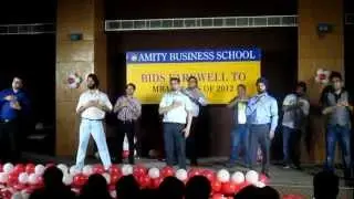 Farewell Night MBA - 2012 Amity Business School
