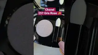 Chanel 257 Gris Rose ✨#Chanel #ChanelBeauty #ChanelMakeup #LuxuryMakeup #LimitedEdition
