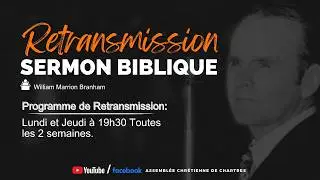 RETRANSMISSION SERMON DE WMB DU 02.04.1960 // CROIS-TU CELA ? (1h08mn)