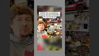 100HP 32s Quad Motor Project Worlds FASTEST RC Car build #car