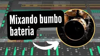 Mixando Bumbo em multipista da Mara Pavanelly