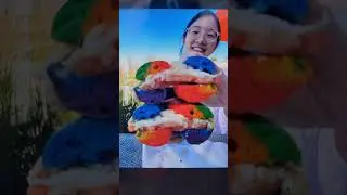 Rain or shine, we've got picture perfect bagels to start off your weekend with smiles! 🌈 #Rainbow