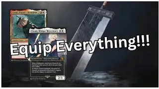 Equipment Deck | Cloud Final Fantasy Deck | Magic The Gathering Arena