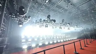 Getshow 2024 Cshow, Main light show, 245050. China today. Light and sound exhibition