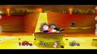 Playing smash 1 brawl mod