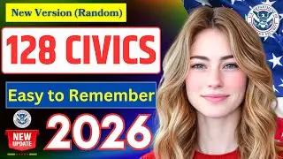 128 Civics Questions and Full Answers for US Citizenship Interview 2026 #n400