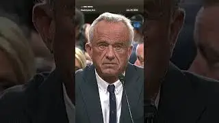 Protesters interrupted RFK's confirmation hearing after he denied being anti-vaccine.Hilarious  😂
