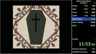 Devil of the Mirror - Ending 2 Speedrun in 24:54