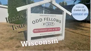 IOOF - Odd Fellows Lodge - Portage, WI - Inside tour