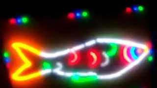 How to make led fish board