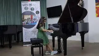 Birds by M. Andreeva - Song of Lark by Tchaikovsky - Piano performance by 7 year old Ranim BinZaiman