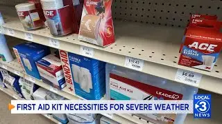 First aid preparation ahead of this weekend's winter storm
