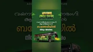 WAYANAD KSRTC JUNGLE SAFARI - KSRTC BUDGET TOURISM - WAYANAD KSRTC TRIP #wayanad #wayanadtrip