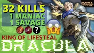 32 KILLS SAVAGE ALUCARD - GAMEPLAY 2021 I MOBILE LEGENDS
