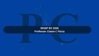 Apostila SEGEP RO 2026 Professor Classe C F&iacute;sica