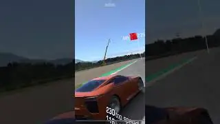 Power slides with Lexus LFA