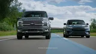 Ford BlueCruise Hands-Free Highway Driving for F-150&reg; | In-Lane Repositioning