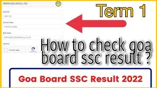 Goa Board SSC Result Declared | How To Check Goa Board Result 2023 ?