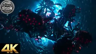 [4K UHD] EMP Detonation Saves Zion from Sentinel Swarm CUTSCENE | The Matrix Revolutions (2003)