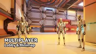 Multiplayer Sample: Lobby, Server Browser & Minimap Preview - Dungeon Architect (UE5 Tutorial)