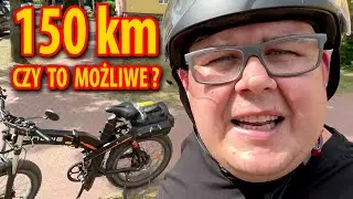 Engwe x24 - TEST zasięgu. 100km LEKKĄ RĘKĄ...
