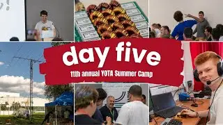 Sharing ideas, enjoying ham radio and memes at YOTA Hungary 2023