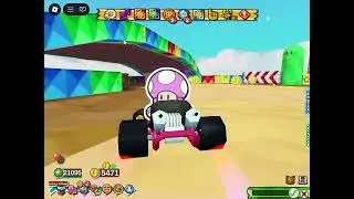 Roblox SBRP Kart Donut Plains 1:49.933 3 laps 60 fps pure driving no shortcut