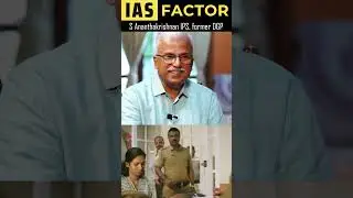 Watch Full interview with S Ananthakrishnan IPS Former DGP talking in IAS Factor IMPACT interview.