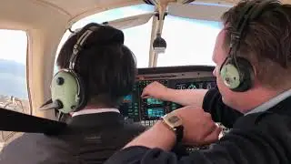 Piper Seminole Takeoff from Moorabbin Airport