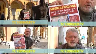 CENTO (FE) MANIFESTAZIONE PRO OSPEDALE DI CENTO: TUTTI SONO CHIAMATI A SOSTENERE SS.ANNUNZIATA
