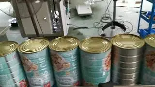 Milk Powder Metal can sealing machine, filling can sealing machine Line,automatic tin can seamer
