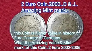 2 Euro Coin 2002 D & J Amazing Mint Mark#Kabayan Filipino#