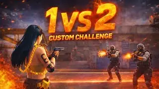 1 vs 2 custom challenge || prox gaming 