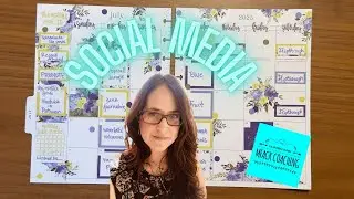 Social Media - Happy Planner Classic Monthly Spread