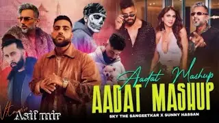Aadat X Punjabi Mashup 2026 | Ap Dhillon X Yo Yo Honey Singh | Karan Aujla | ASIF MIR | CAR DRIVE 4K