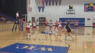 Treynor's three set points vs Missouri Valley in the WIC semifinal