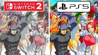 The Rumble Fish 2 PS5 vs Nintendo Switch 2 Graphics Comparison
