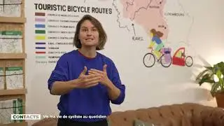 Vis ma vie de cycliste au quotidien - émission Contacts 17 janvier 2025